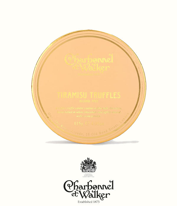 Charbonnel et Walker tiramisu truffles 115gr