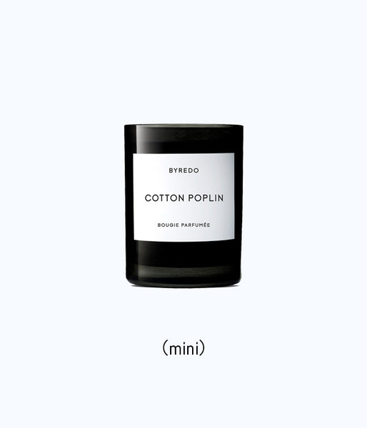 BYREDO cotton poplin candle