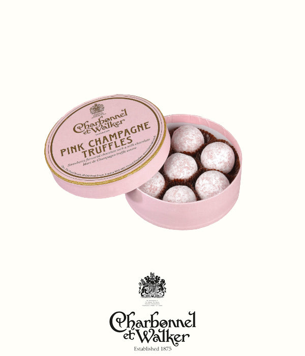 Charbonnel et Walker pink champagne truffles 135gr